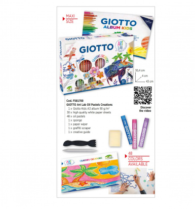 Giotto Art Lab Набор для рисования с масляной пастелью